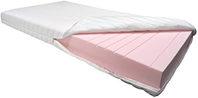 Betten-ABC 4250639147348 OrthoMatra-KSP-1000, 9 Zonen Kaltschaummatratze, H&ouml;he circa 16 cm, abnehmbarer und waschbarer Bezug, H&auml;rtegrad H3, Gr&ouml;&szlig;e 90 x 200 cm