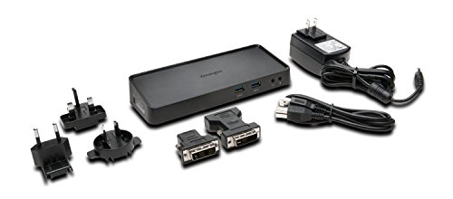 Kensington SD3600 Universal USB 3.0 Dual-Dockingstation montierbar für Win/Vista/XP/Mac schwarz - 7