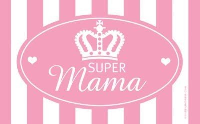 Gilde Brettchen 'Super Mama'