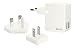 Produktbild Leitz USB Reise-Wandladegerät, Inkl. 3 austauschbaren Steckern, Complete, Weiß, 65200001