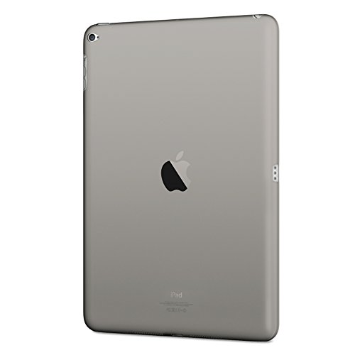 iPad Pro Hülle| ORIGINAL Urcover® Soft Crystal klare Schutzhülle Tasche für Apple neues iPad Pro 12.9″ iPad Pro Cover Etui Case [deutscher Fachhandel] Schwarz Transparent - 2