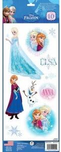 Thedecofactory Disney Frozen Stickers RoomMates Repositionable Stickers (10) Style: Child – Child
