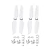 Produktbild Bescita 4 Stück Propeller für DJI Phantom 4, geräuscharm 9455S Propeller mit Montageplatte, Weiß