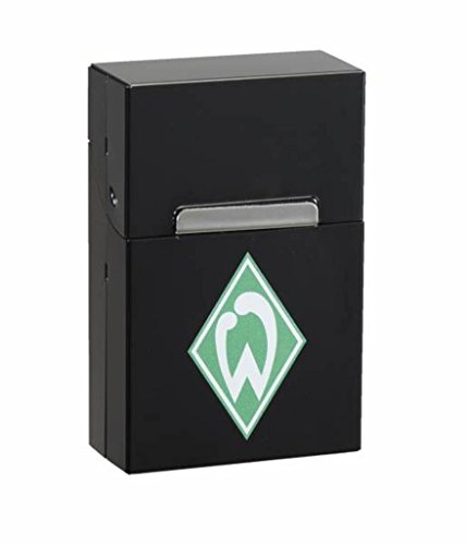 Preisvergleich Produktbild Alu Zigaretten Box schwarz Werder Bremen