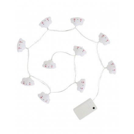 A Lovely Little Company - String lights Clouds- Lichterkette - Cloud, Wolke, Woken - 1,1 Meter lang