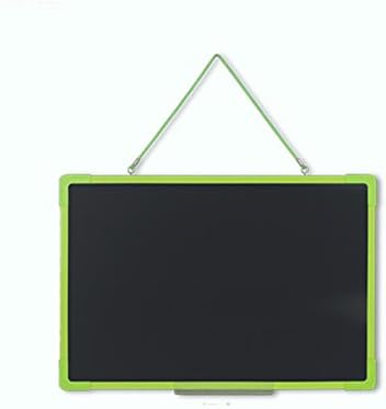 QFFL Easel Children Magnetic Blackboard Baby Learning To Draw Tablet Baby Toy Carriage Whiteboard 2 Colors Available Sketchpad ( Color : Green )