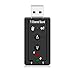 Produktbild USB 2.0 External Sound Card 7.1CH Audio Mini Adapter with Button Control 3.5mm Headphone MIC Interface Computer Components
