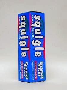 Squigle Enamel Saver Toothpaste, Peppermint, (4 oz. each) by Squigle