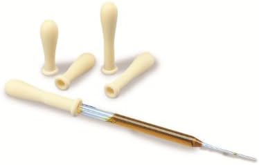 Heathrow Scientific HD20622B Latex Rubber Dropper, Small, 52 mm Length, 2 mL Capacity, Natural (Pack of 72)