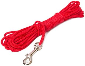 Julius-K9, 2010S-R, Swimming Leash, 4 mm x 10 m, Red