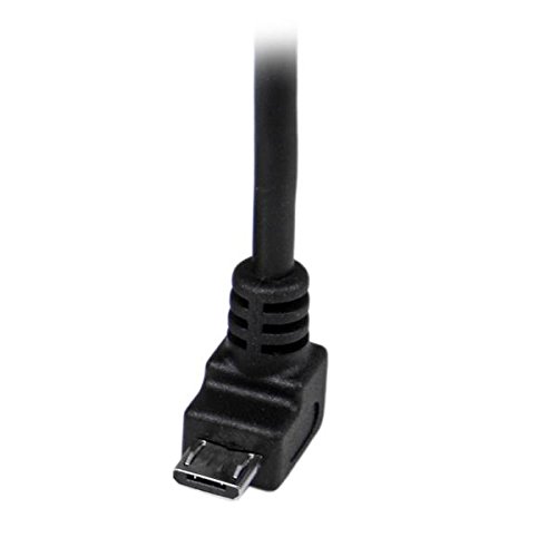 StarTech.Com USBAUB50CMD 0,5 cm USB 2.0 A auf Micro B abgewinkelt Kabel schwarz - 4