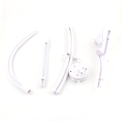 Baby Kids Crib Mobile Bed Bell Toy Holder Arm Bracket + Wind-up Music Box