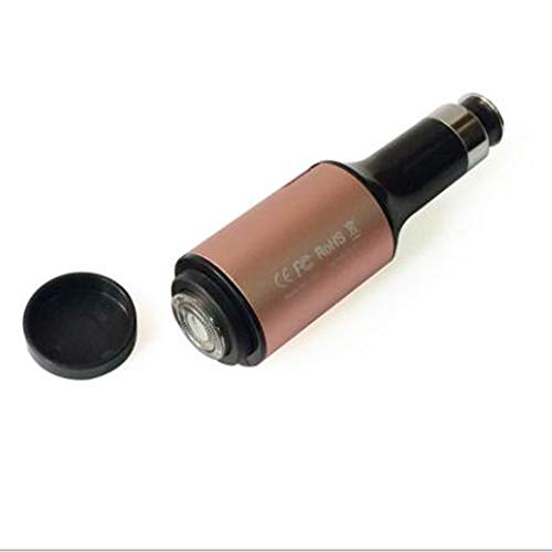 Preisvergleich Produktbild Intelligent Universal USB Auto-Ladegerät Rasierer Friseur Tragbarer Bart Rasierer Männer Trimmer Für Apple Und Android,Pink