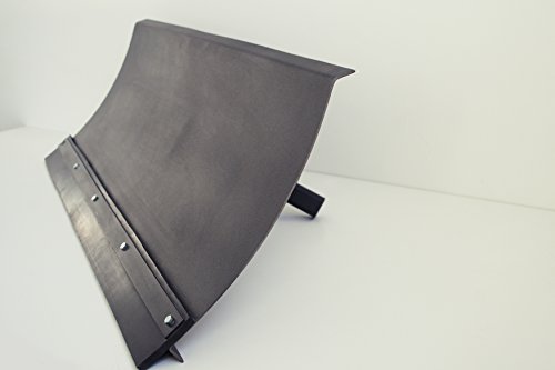 Schneeschild 125×40 schwarz Räumschild Schneeschieber Quad Rasenmähertraktor - 2
