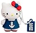 Produktbild Tribe FD004307 Hello Kitty 4 GB Speicherstick Lustig USB-Stick Figur Flash Drive 2.0 Schlüsselanhänger Sailor, blau