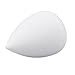 Makeup Sponges, Clode® 1PC New Pro Beauty Makeup Blender Foundation Puff Oval Water Drop Shape Sponges for Application, Foundation and highlights etc (Big (6cm*4cm), White)