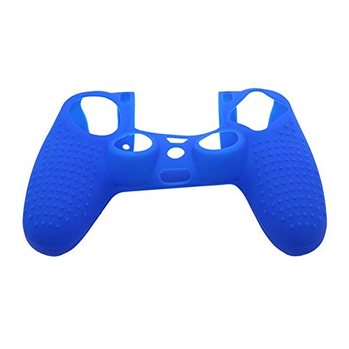 Dreamitpossible Non-slip Soft Silicone Protective Case Grip Cover Skin for Playstation 4 PS4 PS4 PRO PS4 Slim Game Controller(Blue)