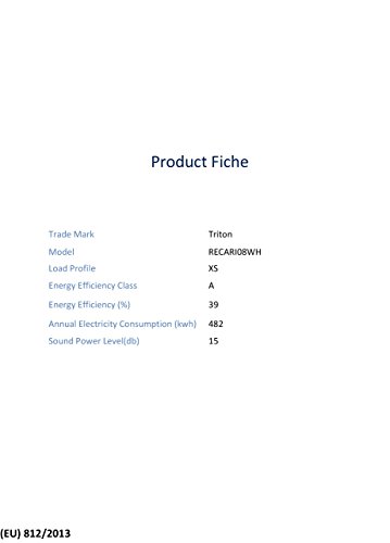 Triton Carino Elektrische Dusche, RECARI08WH - 3