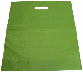'Tragetaschen LDPE with Handle Hole Reinforcement "Lemone 40 x 45 cm and 2x 5 cm, 200 Items