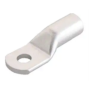 DeHMY Silver alluminium cable lug for 25mm Cable Having 8mm Stud Hole (Pack of 30)