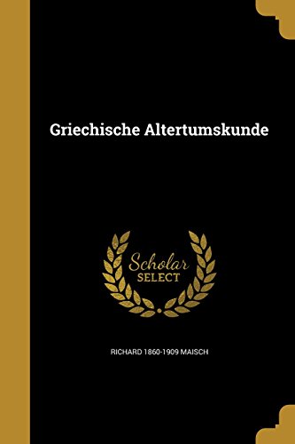 GER-GRIECHISCHE ALTERTUMSKUNDE