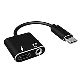 Schließen Sie den Typ c-Anschluss und die 3,5-mm-Kopfhörerbuchse an.