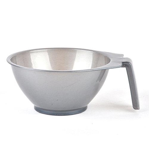 400ml Gray Hairdressing Tool Plastic Hair Tint Coloring Dye Bowl Salon Use