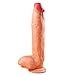 Price comparison product image Lovestore Lifelike Massager 12 Inch Huge Big Size Thick Flexible Medical-Grade Stick Flesh