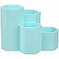 Stiftebox aus Kunststoff,Hexagonal Stifthalter,Stifteköcher Schreibtisch Organizer,Multifunktionaler Stifthalter…