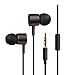 Produktbild In Ear Kopfhörer, Ear Ohrhörer 2018 Metallisches Stereo Headset Earphones mit Ohrstöpseln und Mikrofon für iPhone, Android Smartphones und MP3 Players usw