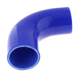 Elegant Essence 50Mm 90 Degree 4 Ply Silicone Elbows Turbo Hose Racing Coupler Pipe Blue