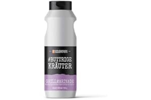 ‎SIZZLEBROTHERS Grillmarinade #ButtrigeKräuter 500 ml - Buttrig-würzige Kräutermarinade mit Zwiebeln, Knoblauch Thymian, Petersilie & Estragon - Ideal zu Steaks, Hähnchen & Gemüse - SizzleBrothers