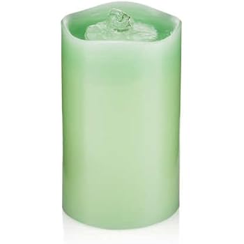 Online-Fuchs LED Brunnenkerze mit Wasserspiel - Echtwachskerze als