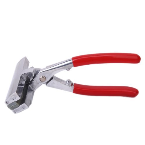 SODIAL (R) Aluminiumlegierung-Leinwand Stretching Zange rot Schaft mit Spring - 2