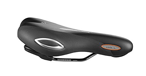 Selle Royal Damen Fahrradsattel Look IN Moderate, schwarz, M, 5235DE3A09188 - 2