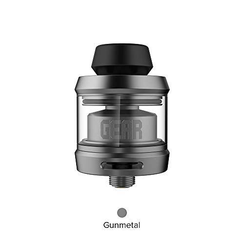 E Cigarette Vaporizer Vape Tank OFRF Gear RTA Atomizer 2ml-100% Original Sin Nicotina y Sin E-líquido (Gunmetal)