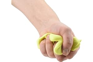 ‎ATC HANDELS GMBH ATC Handels GmbH Fitness Clay in Resistance Level Medium - 85 g Tin - for Hand Training, Anti-Stress, Hand Muscles, Fine Motor Skills - Malleable, Versatile and Strengthening