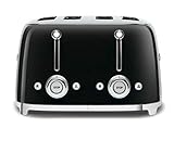 Smeg TSF03BLEU Toaster Schwarz