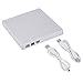 Produktbild Elviray Schwarz Super Slim USB 2.0 Externe CD + -RW DVD + -RW DVD-RAM Brenner Laufwerk Writer Für Laptop PC Promotion