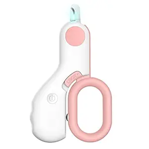 Xanwudu Pet Nail Clippers, with LED Lights, Avoid Excessive Cutting, Professional Beauty Care Tools, Suitable for Small Pets Such as Cats and Rabbits
