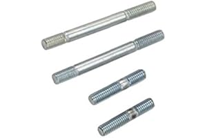 MORTCH MOTORS Auspuffkrümmer Ansaugstutzen Stehbolzen Set M6 4 Stehbolzen für AGM Aiyumo AJS ATU Azel Baotian Beeline Benzhou Buffalo/Quelle China Scooter Ecobike Ering Flex Tech Giantco Goes Huatian/Lintex Jiajue