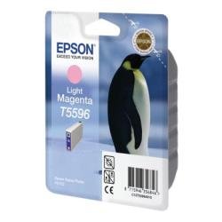 Epson T5596 Cartouche d'encre d'origine Magenta clair pour RX700