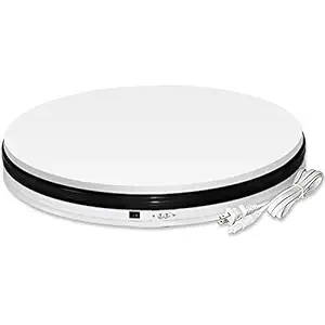 Powerpak NA-350 35cm Plastic Electric Motorized Turntable Rotating Display Stand (40 kg)