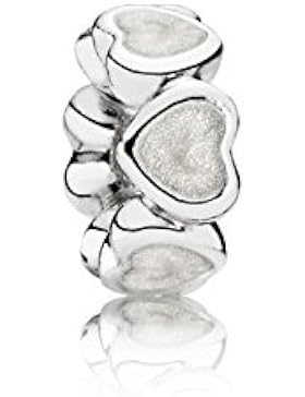 Pandora Damen-Charm Silber-Schimmernde Liebe im Überfluss 925 Silber - 791775EN23
