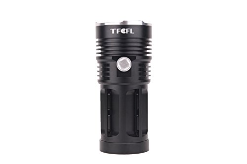 TFCFL 10200 Lumen 7xCREE XM-L T6 LED Taschenlampe 4×18650 Batterien Licht 70W Lampe - 5