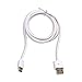 Price comparison product image V-TAC 1.5m USB C - Type C Cable High Speed USB 2.0 (White) Super Durable Android Smartphone Charger Fast Data Sync, Compatible with LG, Motorola, Nexus, Samsung, Tablets, and More
