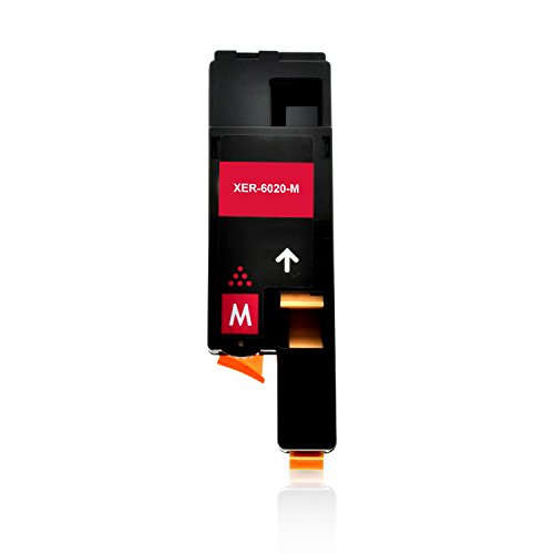 5 Toner kompatibel zu Xerox Phaser 6020, 6022, 6027, WorkCentre WC 6025, 6027 – Schwarz je 2.000 Seiten, Color je 1.000 Seiten - 4