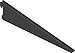 Element System Shelf Brackets, U Profile, Set of 2, 5 Settings, 3 Colours, 18133-00035