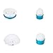 Produktbild Pristino Ersatz 4 set-cordless Power Scrubber Pinsel-Set mit Pinsel-Reinigung-Oberfläche – mit 300rpm Waschladungen, Bad, Küche, Garten, Autoreifen, Bodenbelag mit