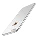 Produktbild iPhone 7 plus Hülle iPhone 8 plus Hülle Ultra Dünn Matte Slim iphone 8 plus PC Case,ANDNY Anti-Fingerabdruck Anti-Scratch Schutzhülle Handyhülle Cover Für iPhone 7plus /iphone 8plus 5.5 Zoll + 360 Grad Drehung Finger Ring Silber